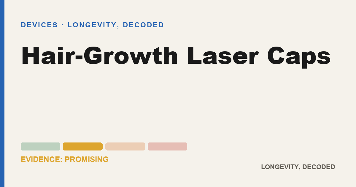Hair-Growth Laser Caps, evidence-rated longevity guide